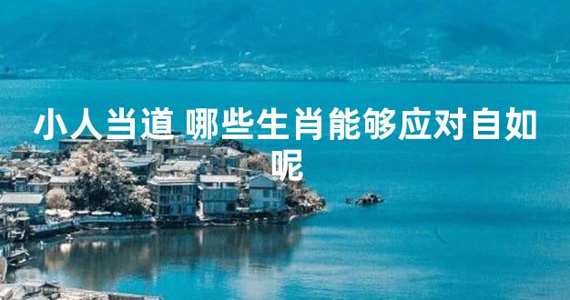 小人当道 哪些生肖能够应对自如呢